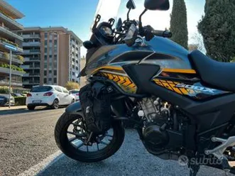 honda cb500x (17) con valigie e accessori