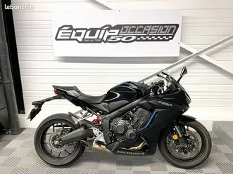 honda cbr650 r abs - 728 kms seulement - akrapovic - 1ere main - gtie 011/2028 - eligible permis a2 - cbr650r - cbr