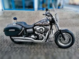 harley-davidson fat bob fxdf dyna chrom kess-tech klappenauspuf