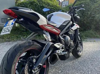 triumph street triple r street triple 765 r bianco