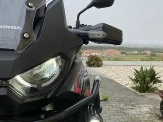 honda africatwin crf1100 caldas da rainha - santo onofre e serra do bouro