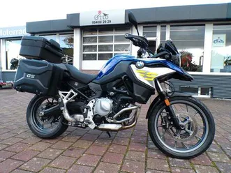 bmw f 750 gs sport tiefergelegt a w. koffer topcase