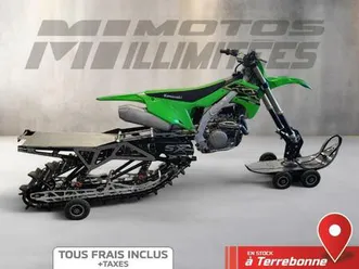 2021 kawasaki kx450 et snowhawk