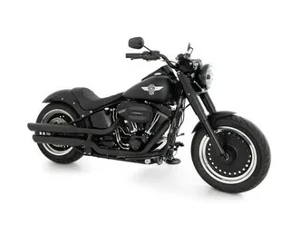 harley-davidson flstfbs 1801 softail fat boy s 110, custom, occasion, chf 12'500.-