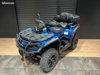 quad can am outlander 650 max xt / 2024 / 4621 kms / révisé et garantie constructeur / livraison france