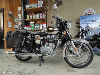 royal enfield - classic 500 chrome noir - révisée