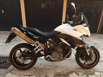 ktm 990 supermoto t bianco