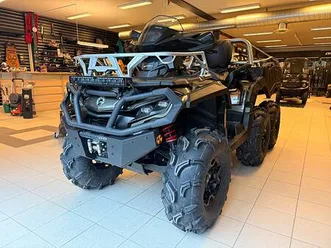 can-am outlander 6x6 1000 max xu m/alt utstyr