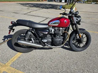 2023 triumph speed twin 900 chrome edition red hopper