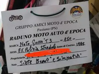 moto guzzi 850 t3 - 1985