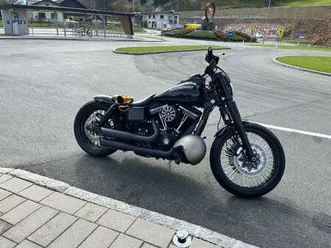 harley-davidson dyna fat bob fd2 chopper/cruiser schwarz
