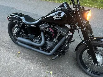 harley davidson dyna street bob kesstech thunderbike twincam