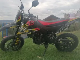 aprillia sx 125 e5 yellow stark , aus 1. hand