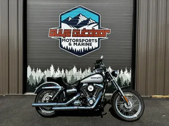 2012 harley-davidson® dyna glide�� super glide�� custom two tone black /silver - 37818