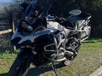 bmw r 1200 gs adventure bianco