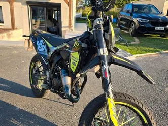 sherco 50 factory (rare) origine (échappement origine fourni)