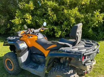 quad bombardier can-an 650 v-twin efi