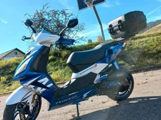 peugeot speedfight 3 – sportliches design, top gepflegt, 50 ccm