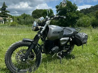 moto orcal 125 cc (2022) – 10 500 km – sacoches + entretien à jour