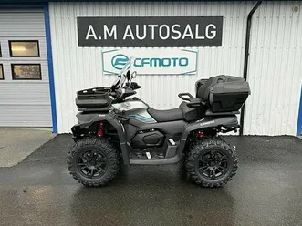 cfmoto cforce 625 touring abs 95km/h - kjøres med bil sertifikat - ledlys - vindskjerm - varmeholker - frontkurv