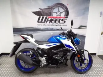 2025 suzuki gsx-s 125 cc with low mileage & lowering kit