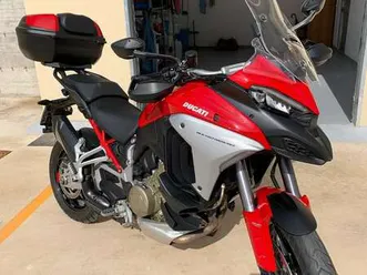 ducati multistrada 1100 v4 s radar rosso