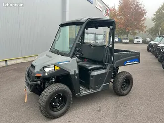 polaris ranger ev electrique comme neuf 4x2 et 4x4 style jobber/kinetic/traxte