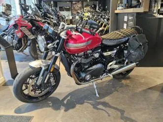 triumph speed twin 1200 2022 1200 cm3 | moto roadster | 3 092 km | rouge | 22190 plerin