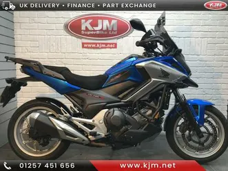 honda nc750x honda x dct, 2017/17, 17,410 miles covered with fsh, lots of extras 745 cc