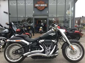 used harley-davidson softail flfbs fat boy 114 for sale in chesterfield