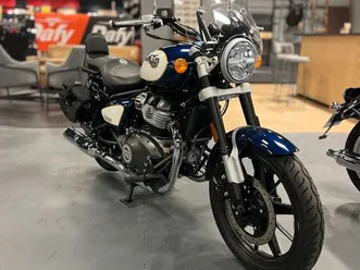 royal enfield supermeteor 650 celestial blue 2025