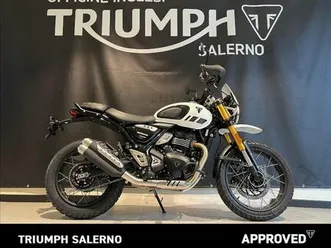 vendo triumph scrambler 400 xc (2025) nuova a salerno (codice 9852188) - moto.it
