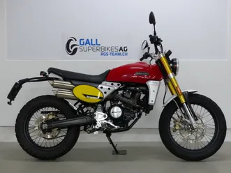 fantic motor caballero 125 scrambler, retro, occasion, chf 3'500.-