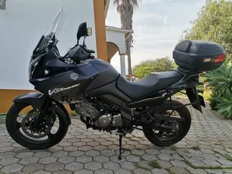 suzuki v-strom 650 alcantarilha e pêra