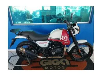 royal enfield scram 411 graph red