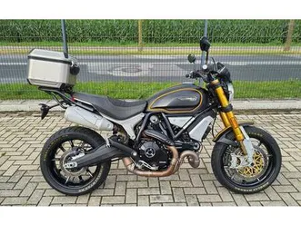 ducati scrambler 1100 sport pro + topcase + helm