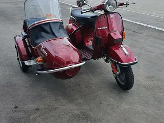 vespa px 125 e lusso gespann