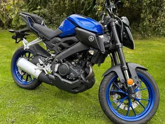 yamaha mt 125 abs blau wenig kilometer a1 b196 motorrad