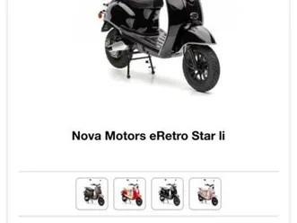 retro elektro roller neuzustand