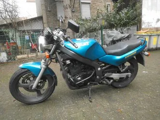 suzuki gs 500, tiefergelegt, 2 sitzbänke