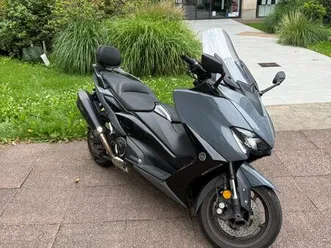 yamaha tmax tech max 2021 - full équipé - gris nardo