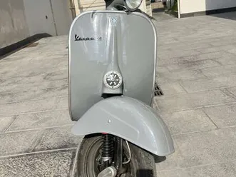 vespa 50 vespa elettrica con motore retrokit grigio