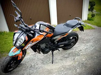 ktm 790 duke silber