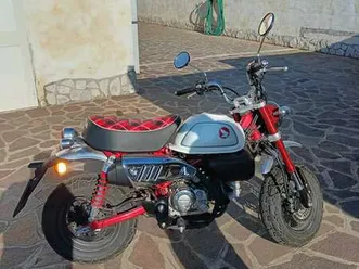 honda monkey 125 rosso