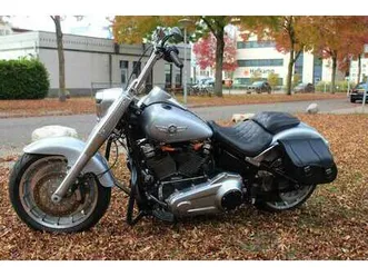 harley-davidson fat boy flst-f fat-boy grijs
