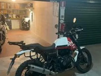 royal enfield scram himalayan 411 white flame