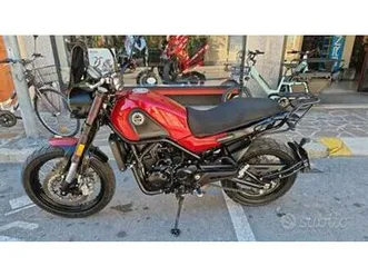 benelli leoncino 500 c.c. trail rosso