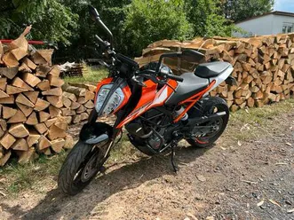 ktm 125 duke orange abs akrapovic gepflegt und gewartet