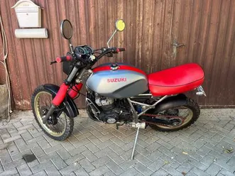 suzuki dr 600 scrambler café racer