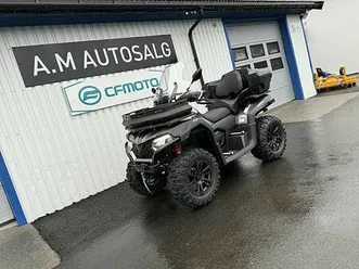 cfmoto cforce 625 touring abs 95km/h - kjøres med bil sertifikat - ledlys - vindskjerm - varmeholker - frontkurv